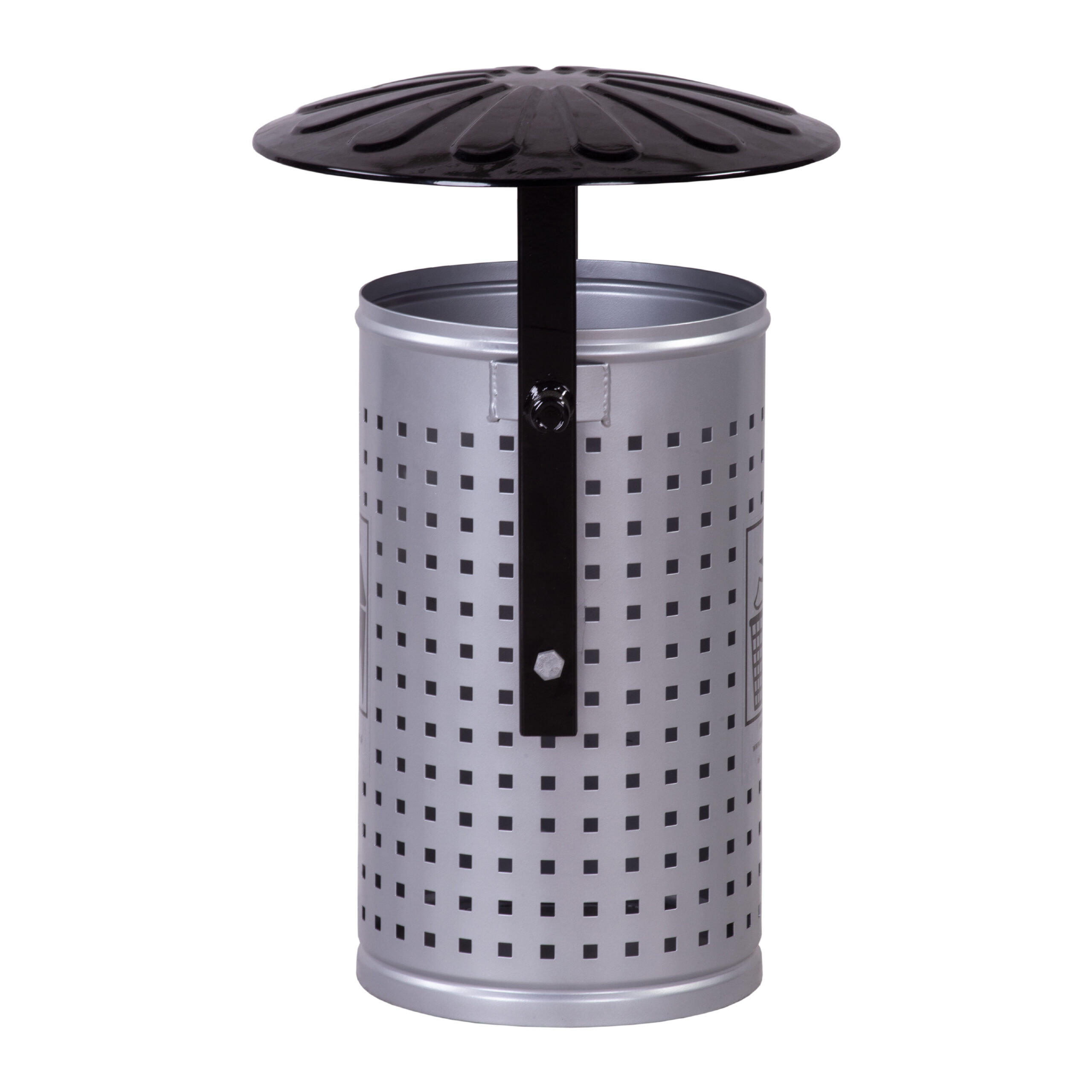 Tina 35 l perforated street litter bin – photo 4
