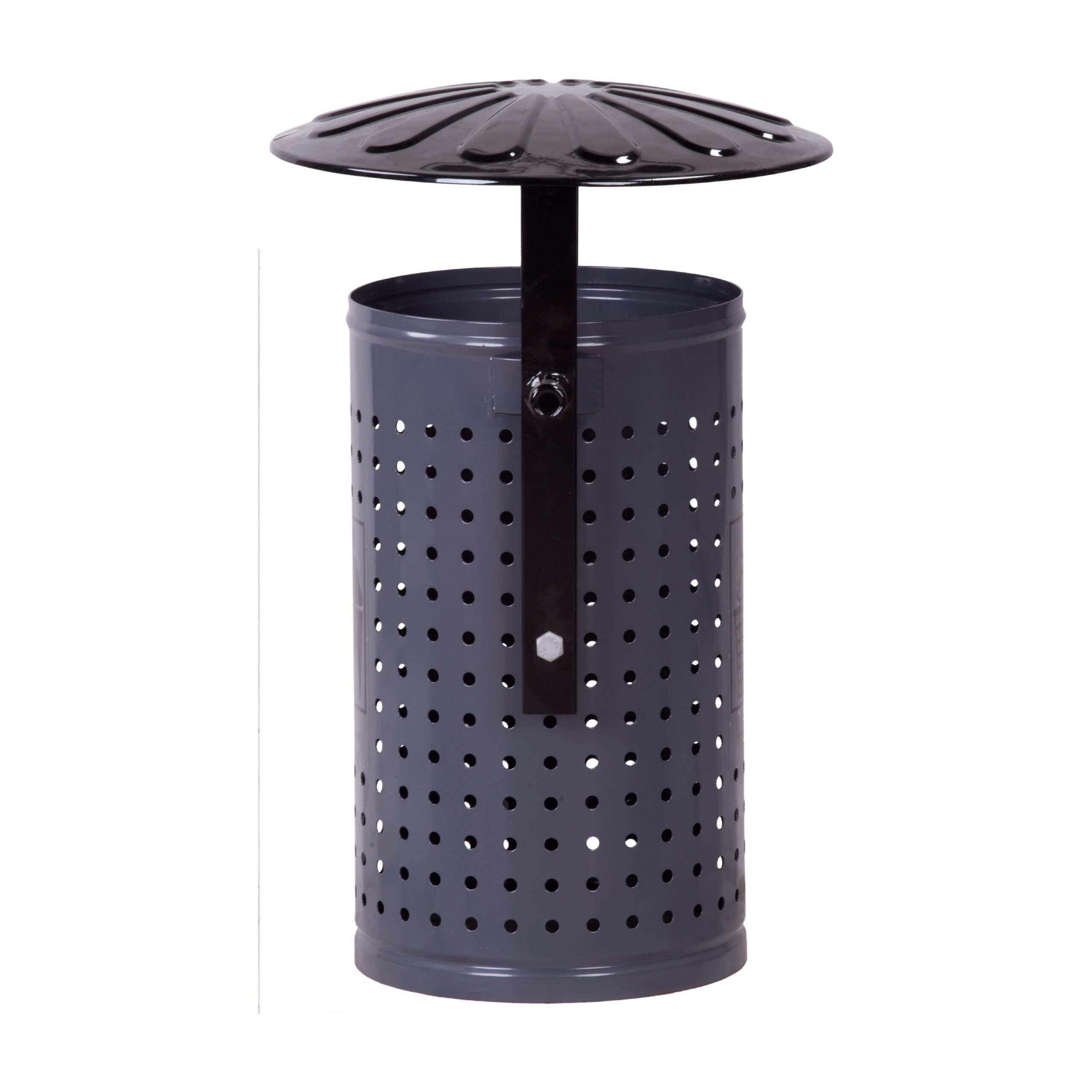Tina 35 l perforated street litter bin – photo 5