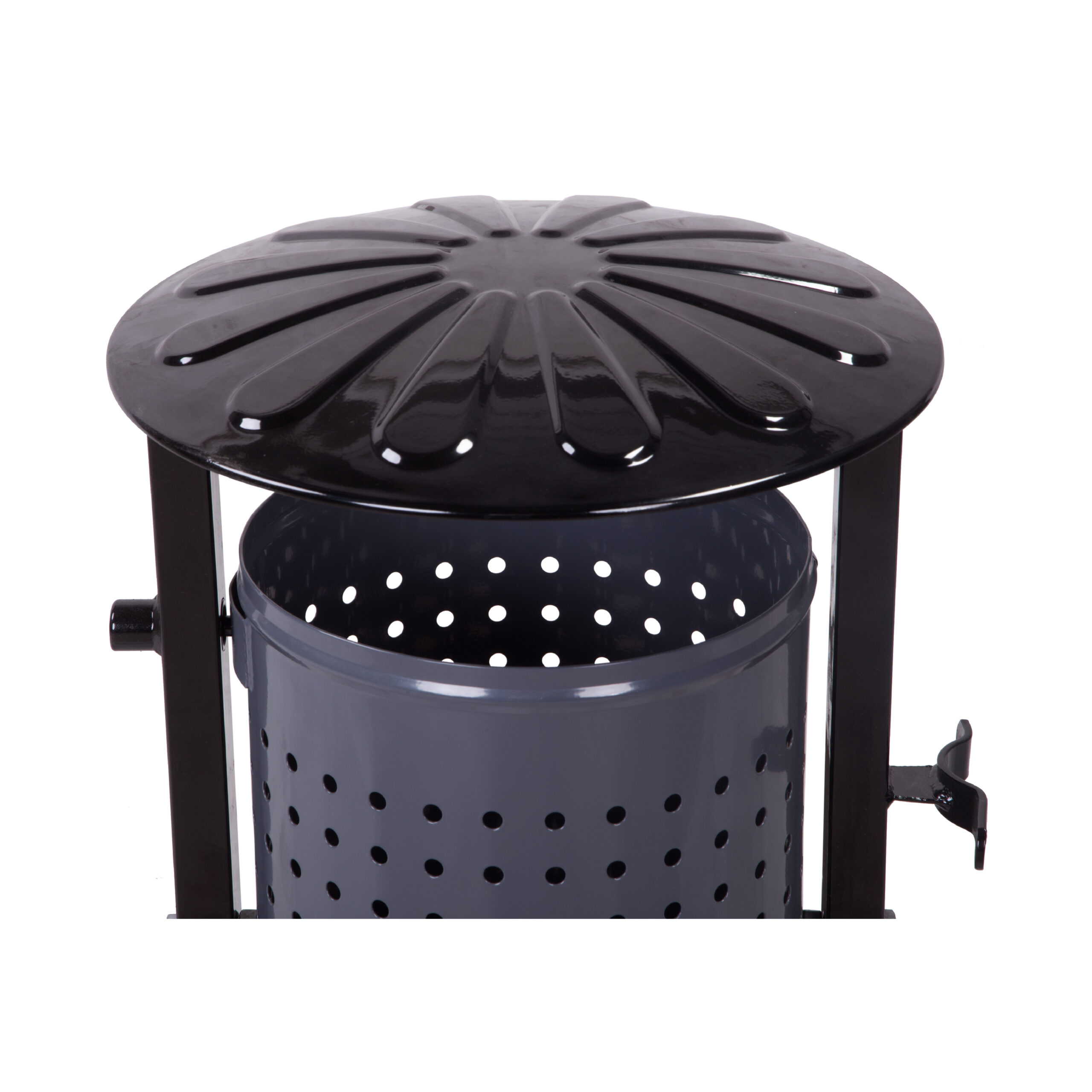 Tina 35 l perforated street litter bin – photo 6