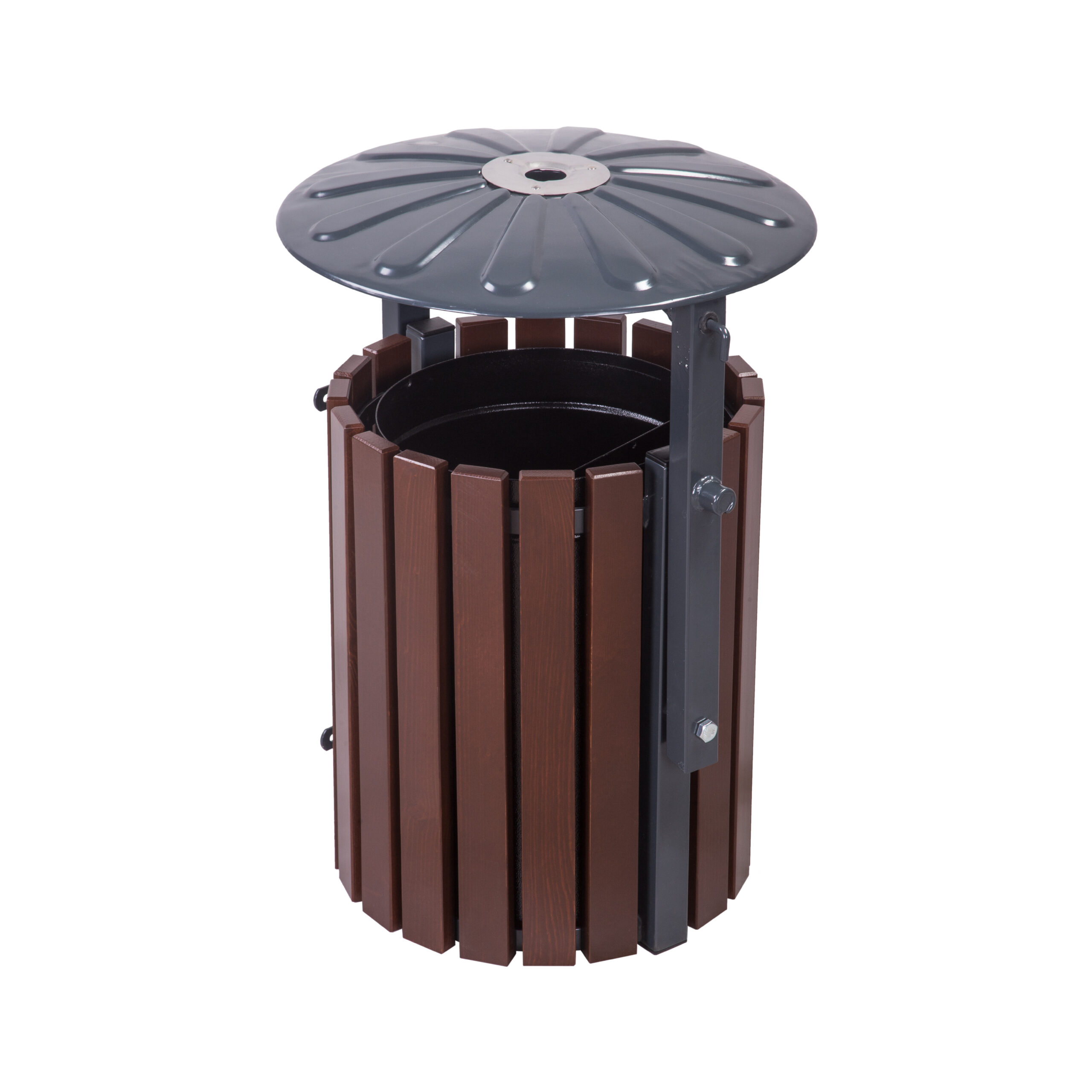 Sybilla 40 l street litter bin – photo 2
