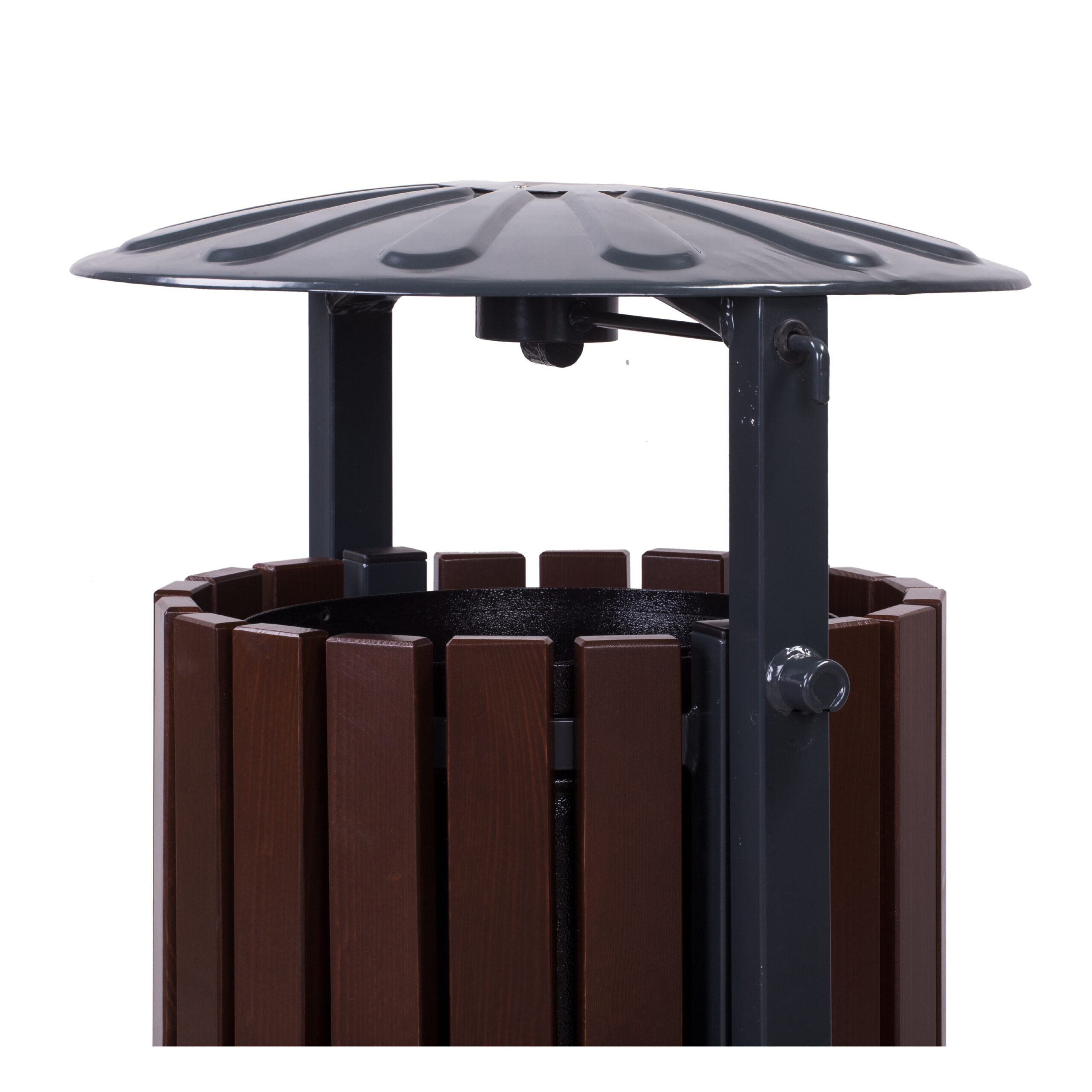 Sybilla 40 l street litter bin – photo 5