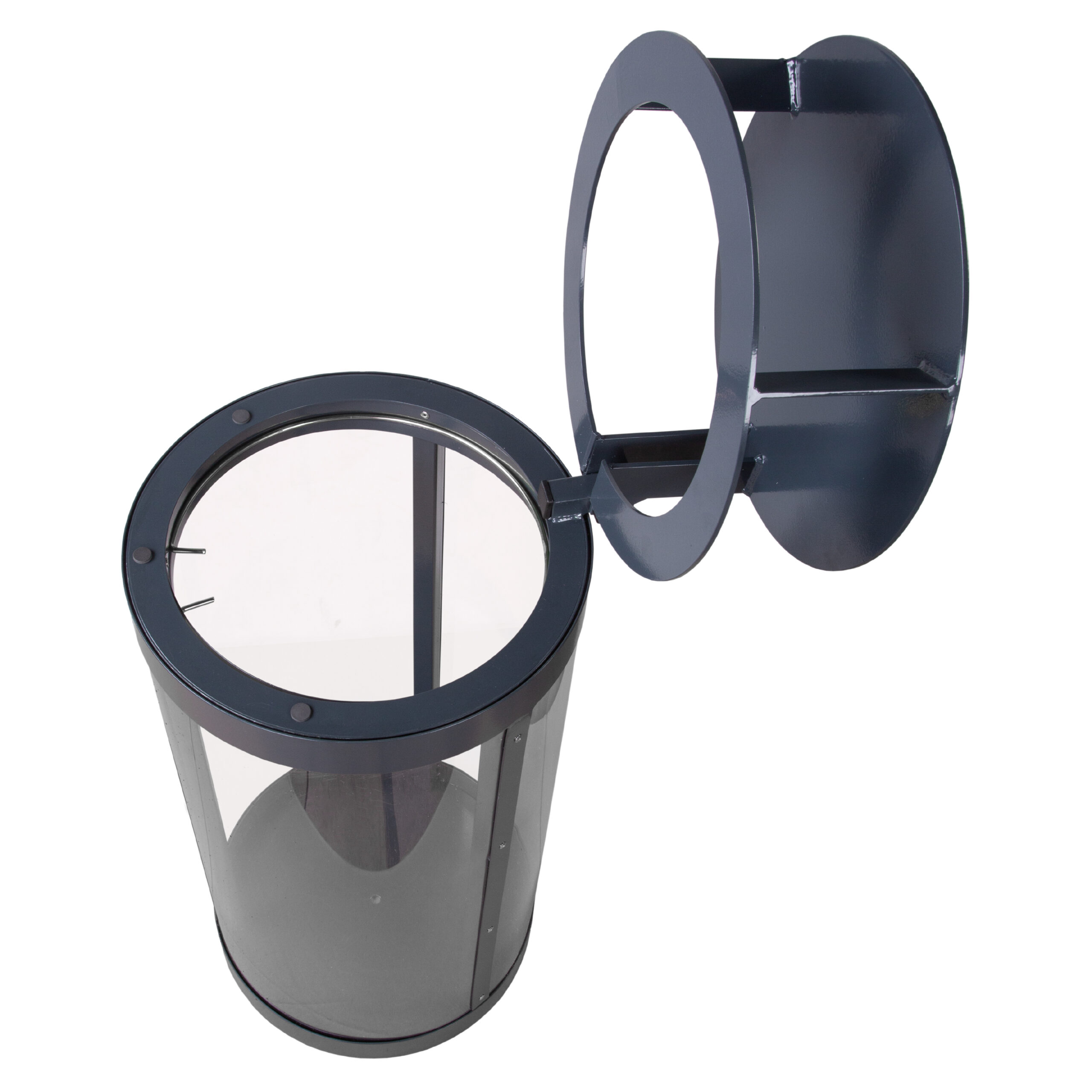 Liza 80 l transparent litter bin – photo 3