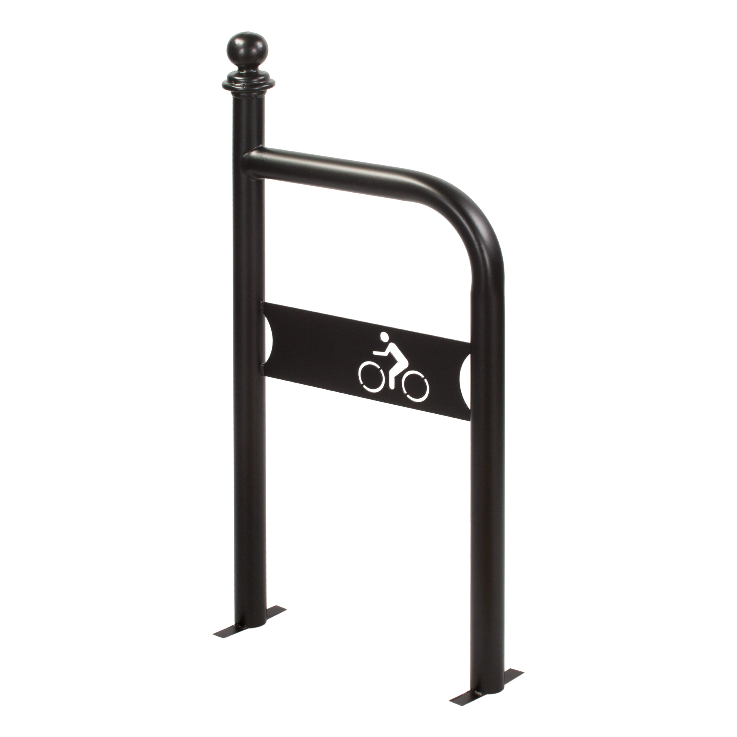 Bronisław bike rack with ball 130 cm with cycle sign – photo 2