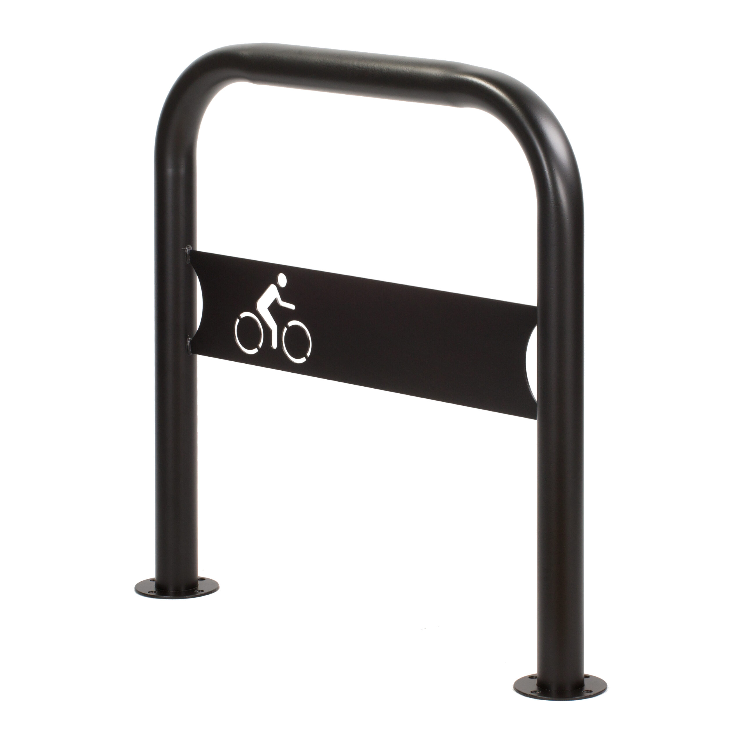 Fahrradständer Bronisław Ø 60 mm zum Aufschrauben 80 cm mit Fahrradschild – Foto 2