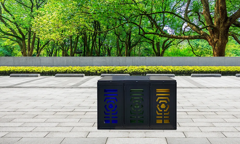 Darina Bin Shelter for 3 Bins – photo 4
