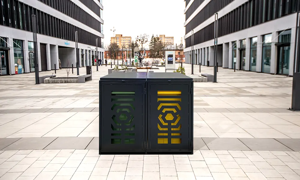 Darina Bin Shelter for 2 Bins