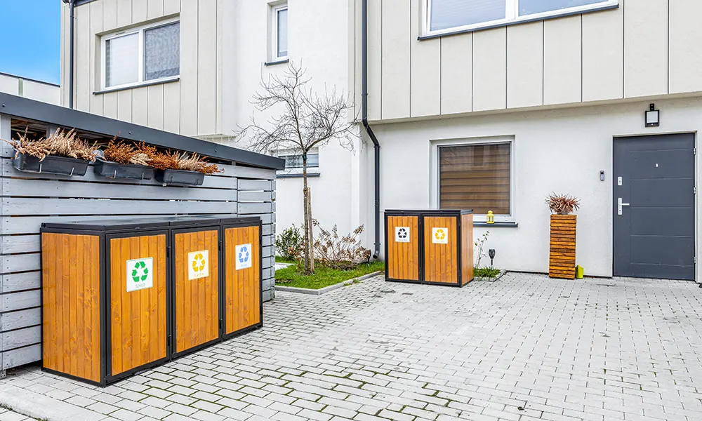 Bronisław Bin Shelter for 2 Bins