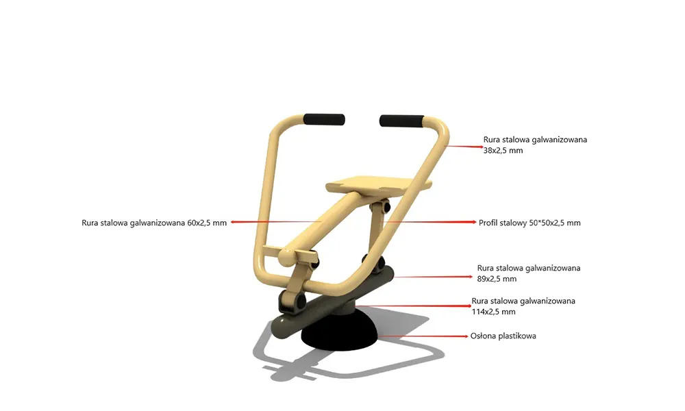 Bronisław Rower Outdoor Gym Equipment – photo 11