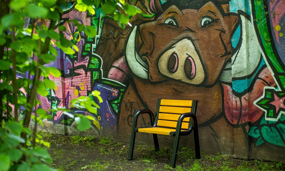 Krzesło parkowe Kamil wersja 2 – fotografia 6
