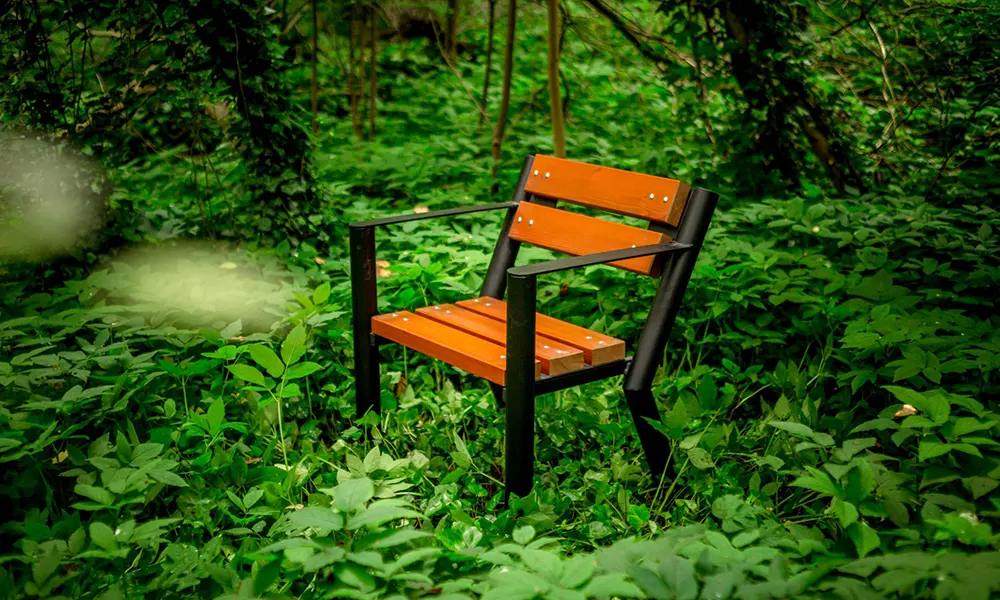 Krzesło parkowe Darina – fotografia 5