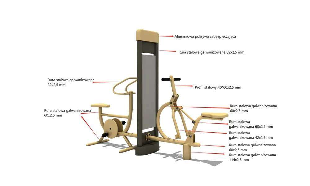 Kamil bike and horse rider fitness unit – photo 4