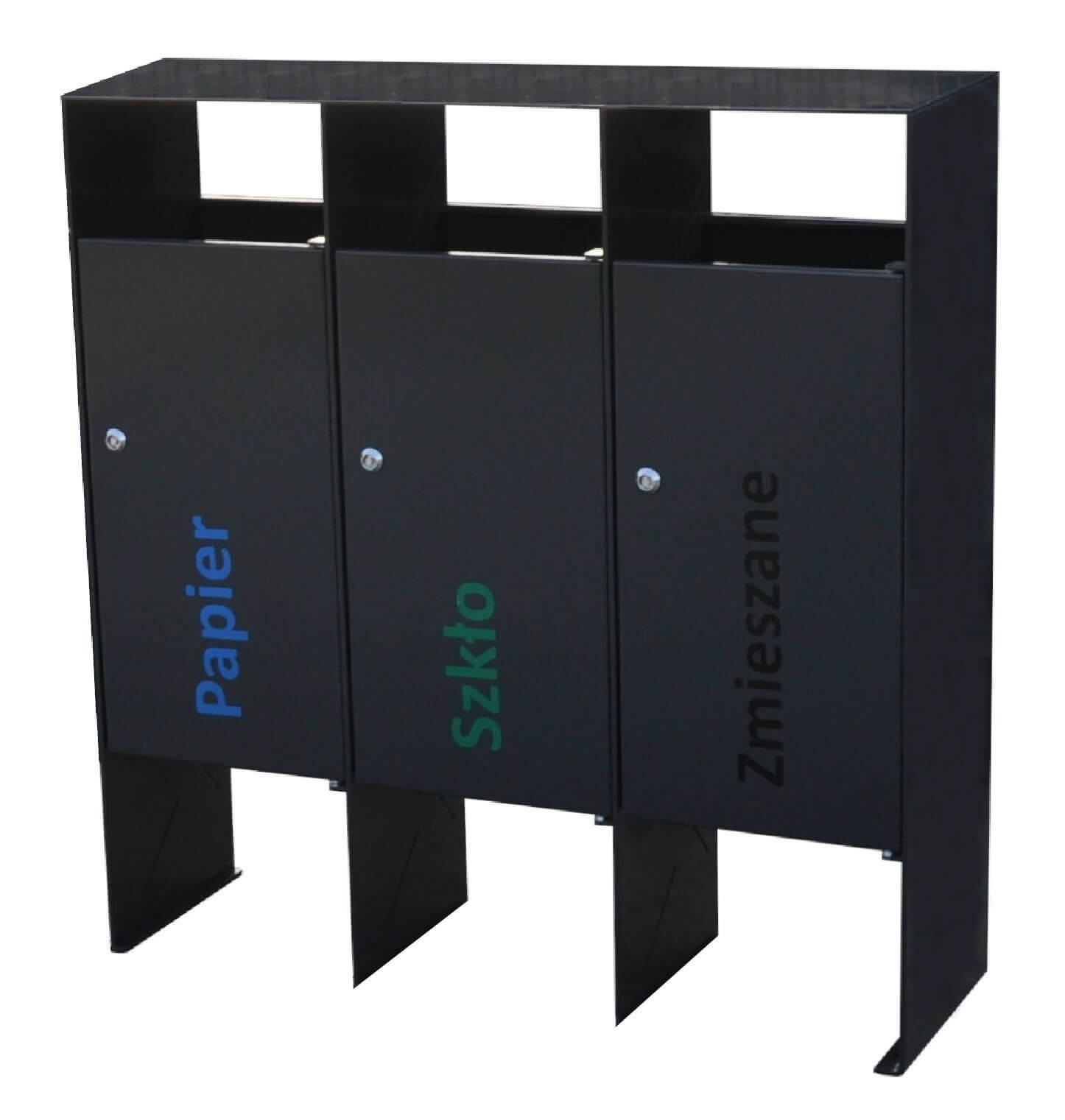 Nathaniel 3 x 35 l Recycling Bin