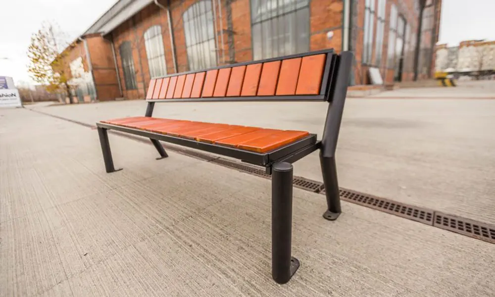 Sławek park bench, prestige version – photo 3