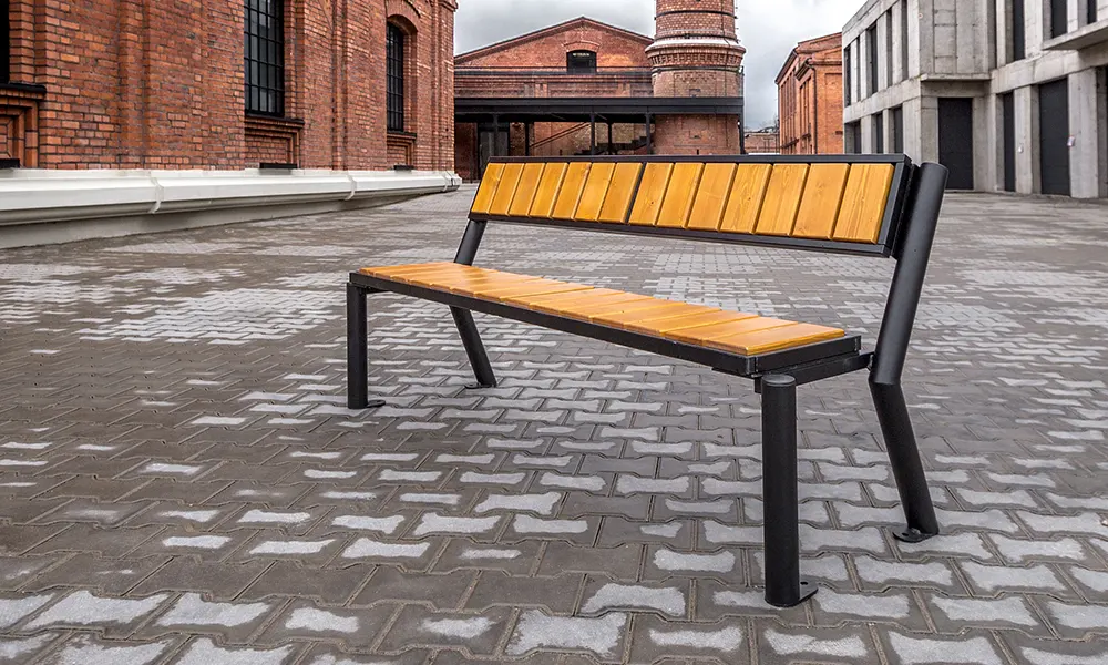 Sławek park bench, prestige version – photo 6