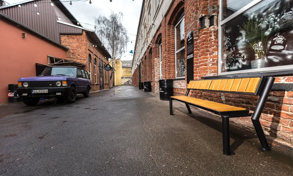 Sławek park bench, prestige version – photo 7