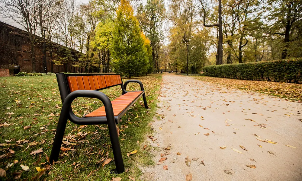 Tim reinforced park bench – photo 5