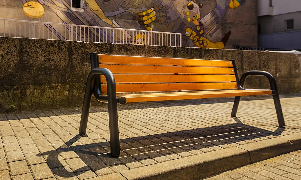 Ławka parkowa Tim wersja bis – fotografia 6