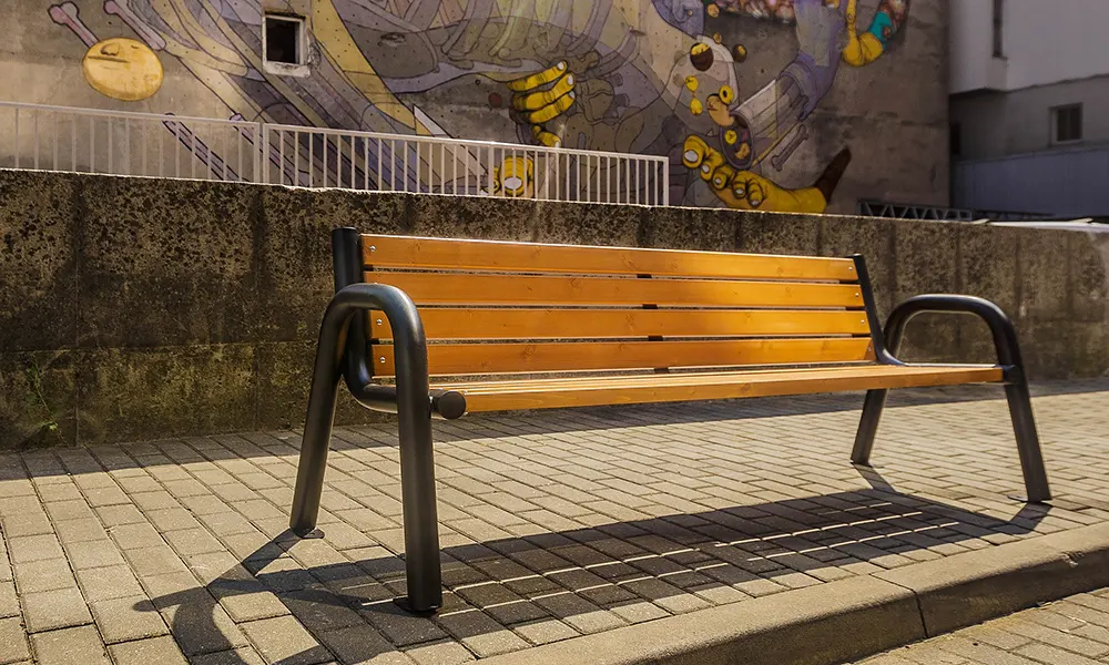 Ławka parkowa Tim wersja bis – fotografia 8
