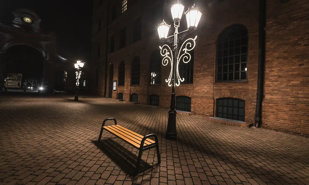 Tim backless park bench – photo 9