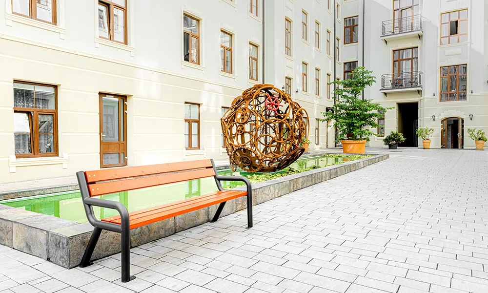 Ławka parkowa Eliana wersja podstawowa – fotografija 13