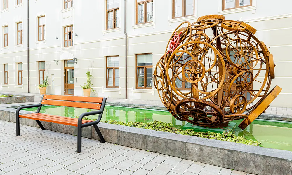 Ławka parkowa Eliana wersja podstawowa – fotografija 15