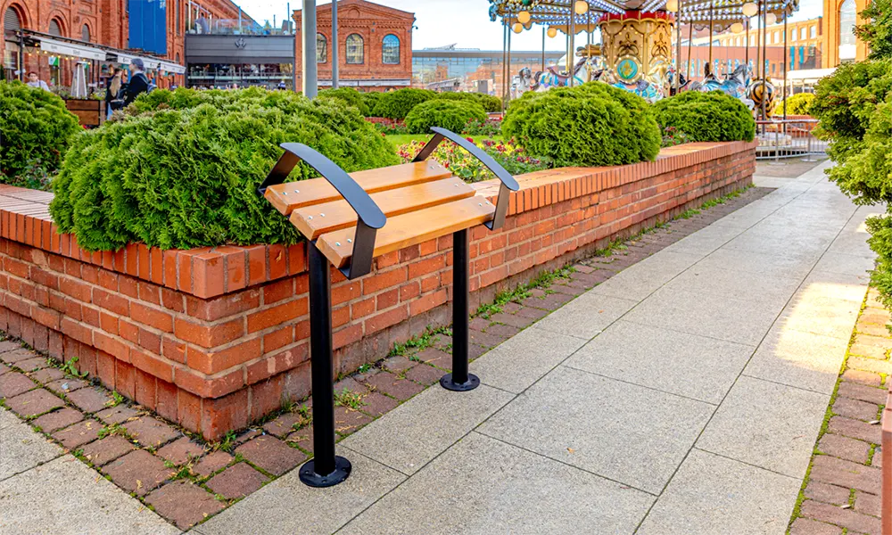 Darina Urban Perch Seat with Armrest