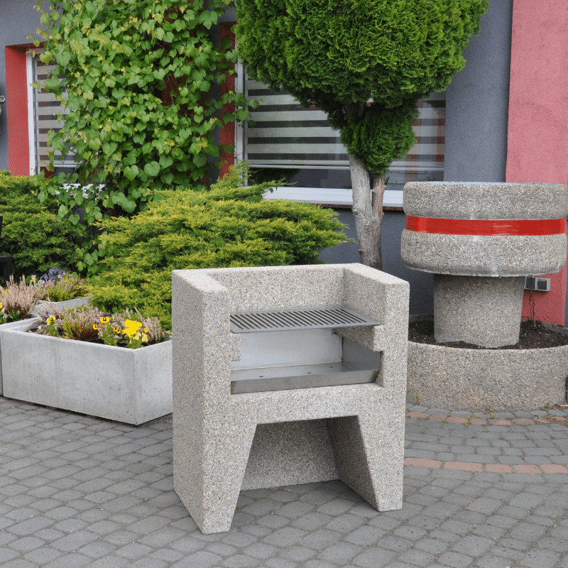 Bronisław Straight Concrete Barbecue – photo 4