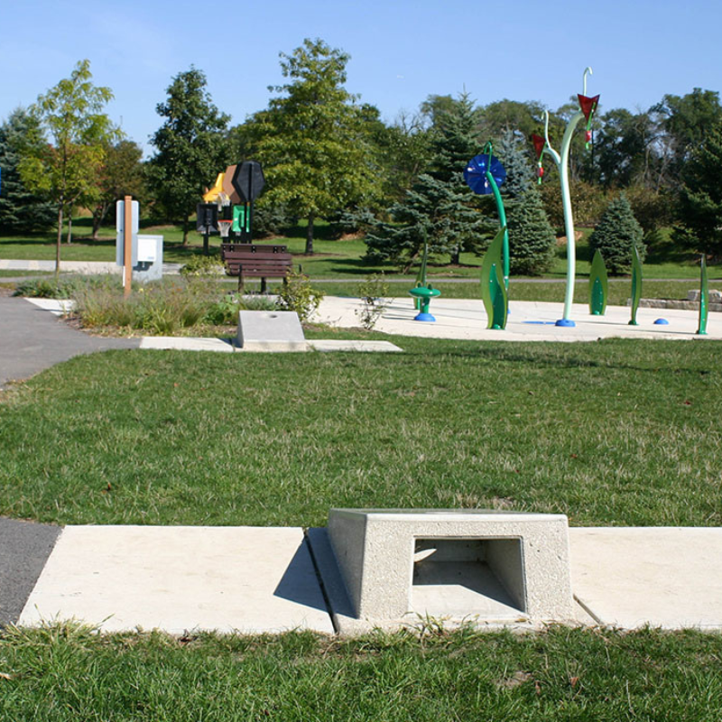 Bronisław Concrete Cornhole Games Table – photo 10