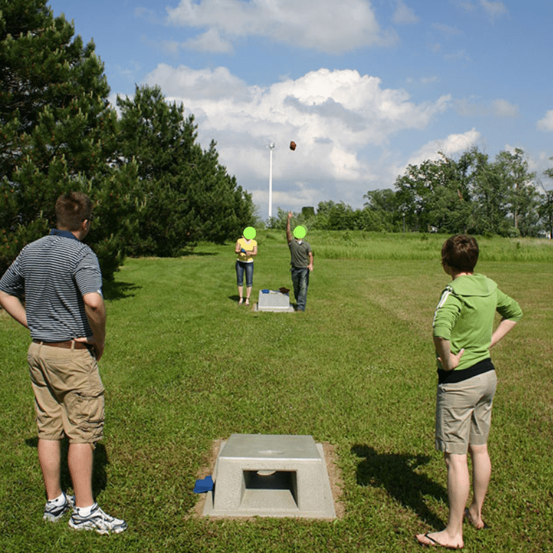 Bronisław Concrete Cornhole Games Table – photo 7