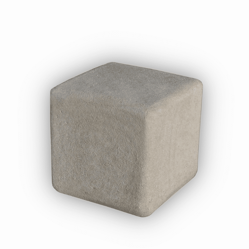 Paolo Concrete Parking Bollard 32 x 32 cm, H 32 cm
