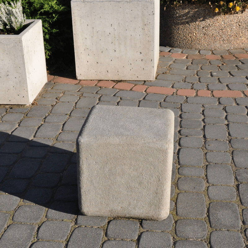 Paolo Concrete Parking Bollard 32 x 32 cm, H 32 cm – photo 2