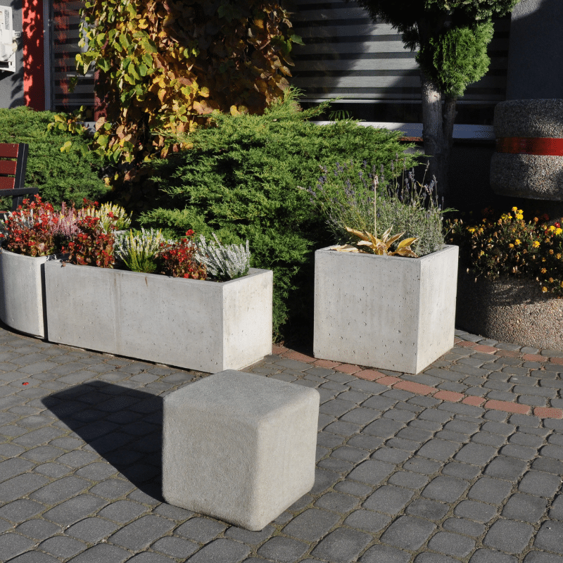 Paolo Concrete Parking Bollard 32 x 32 cm, H 32 cm – photo 4