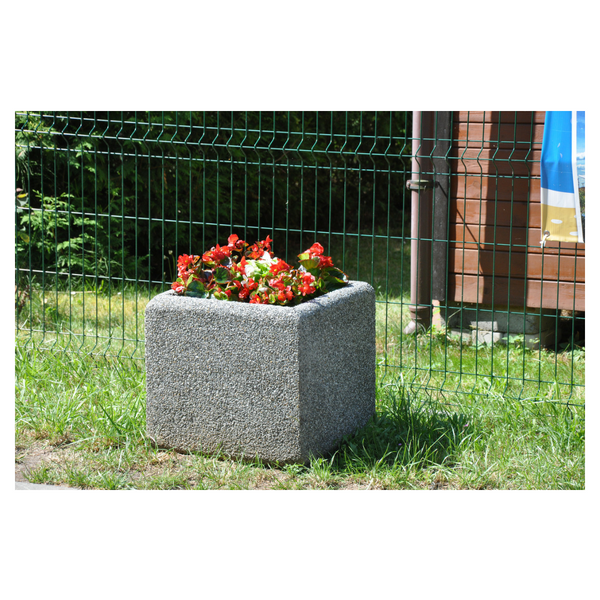 Aleksy Square Concrete Planter 60x60x60 cm – photo 5