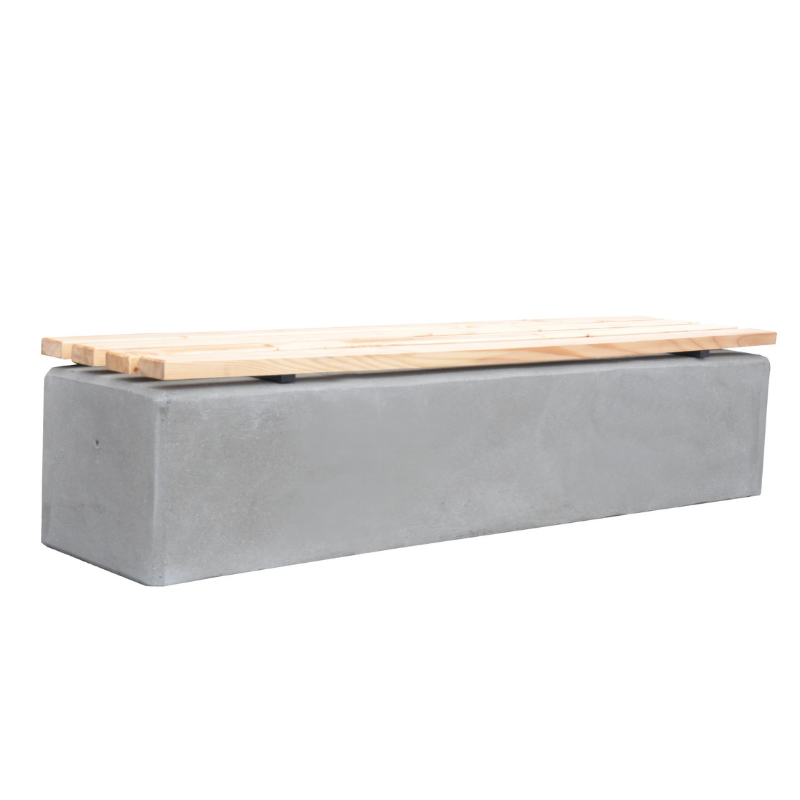 Klaus Concrete Bench 150 x 50 cm, H 50 cm – photo 4