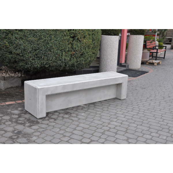 Nathaniel Concrete Bench with LED Lighting 200 cm – photo 4
