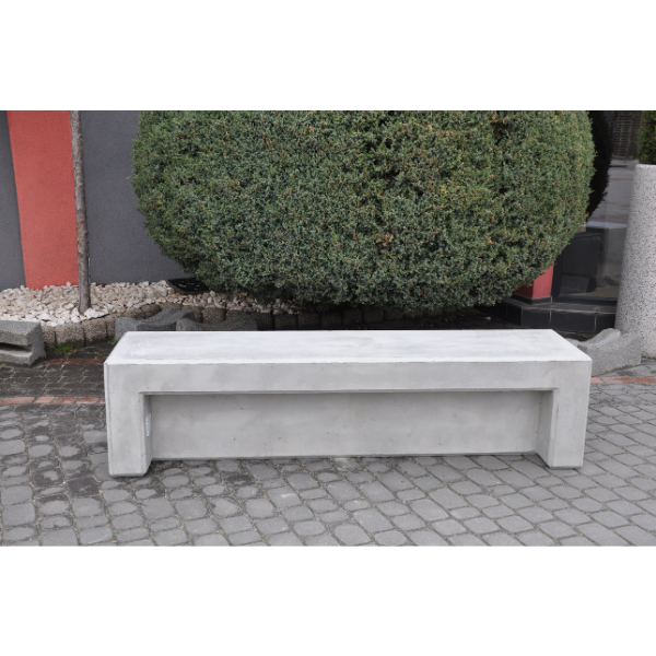Nathaniel Concrete Bench with LED Lighting 200 cm – photo 5