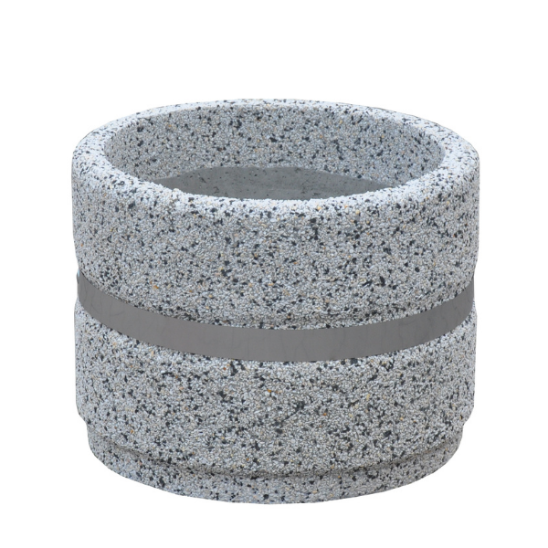 Sambor Round Concrete Planter 50x40 cm