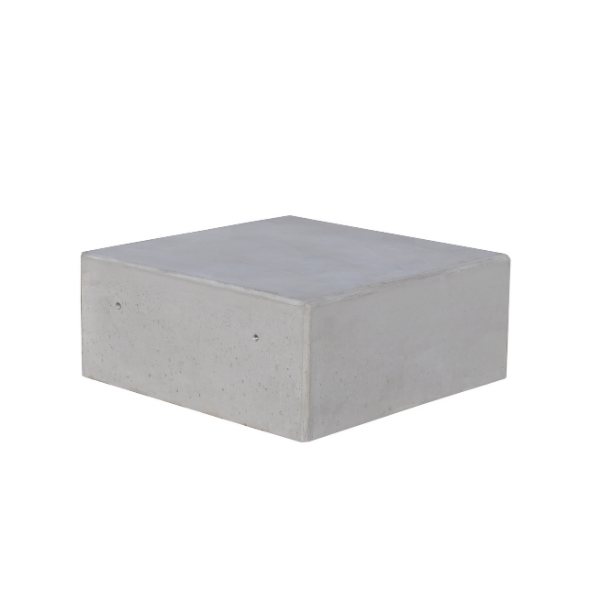 Patrik Concrete Bench 100 x 100 cm