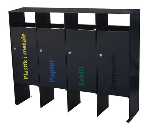 Wiesława recycling bin 4 x 35 l