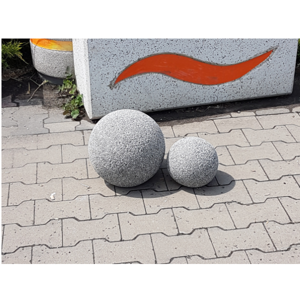 Sferă din beton Darina Ø 20 cm – fotografia 2