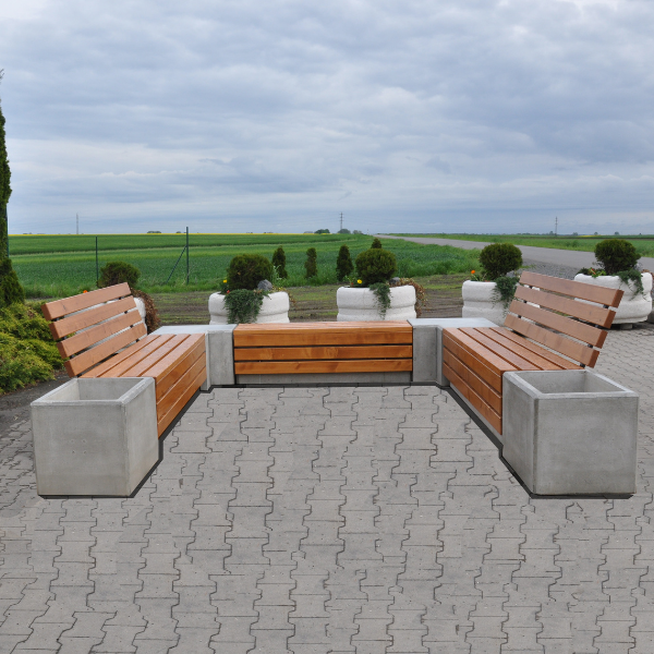 Bronisław concrete urban furniture – photo 4