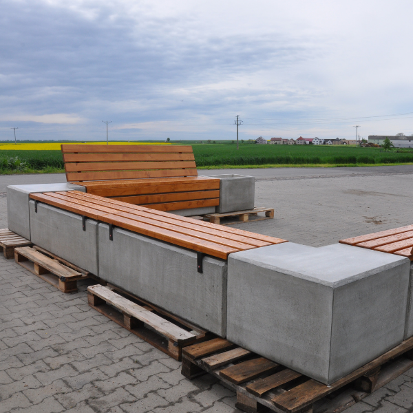 Bronisław concrete urban furniture – photo 6