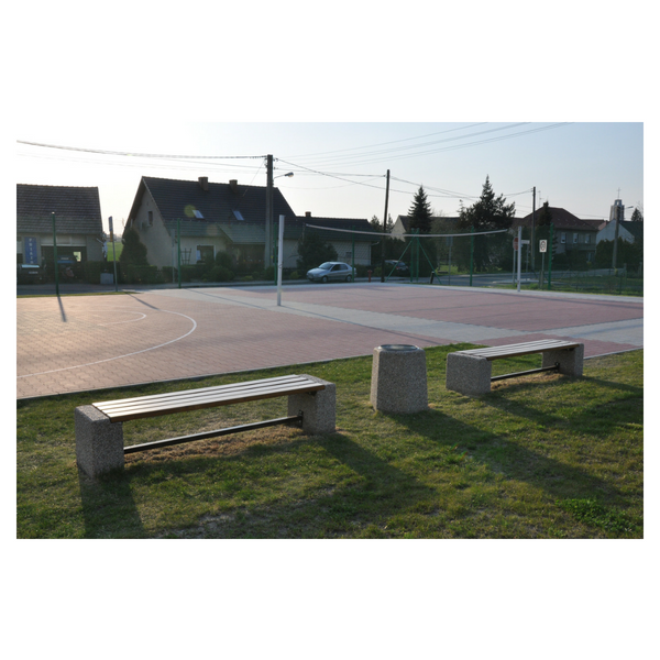 Ksenia Concrete Bench 200 x 53 x 45 cm without Backrest – photo 5