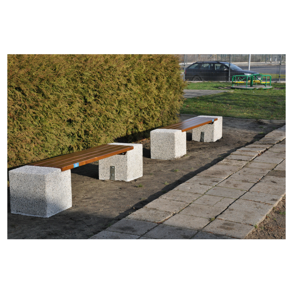 Dan Concrete Bench 200 x 40 x 42 cm without Backrest – photo 5