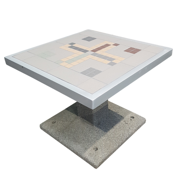 Aleksy Concrete Games Table – Chess and Ludo – photo 7