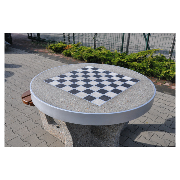 Liza Concrete Games Table – Chess and Ludo – photo 4