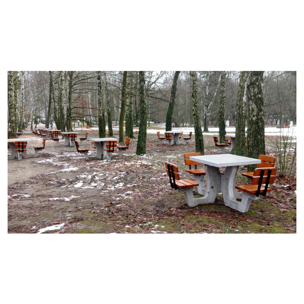 Antoine Concrete Games Table – Chess and Ludo – photo 7