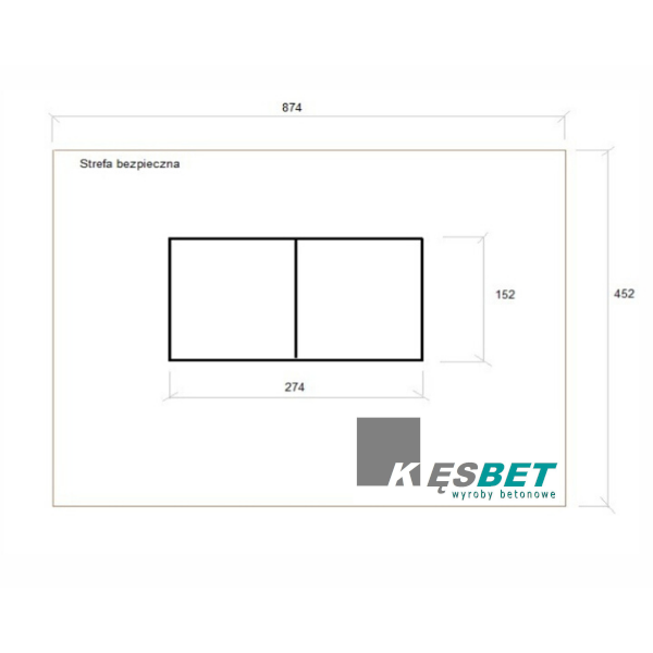 Charlotte Concrete Table Tennis Table – photo 11