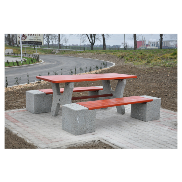Carolina Concrete Picnic Table – photo 5