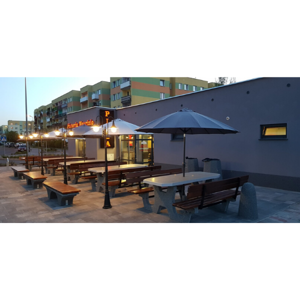 Patrycja Concrete Park Table – photo 4